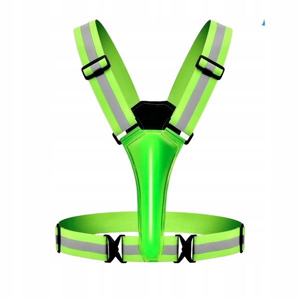 kamizelka do biegania na rower led ładowanie usb