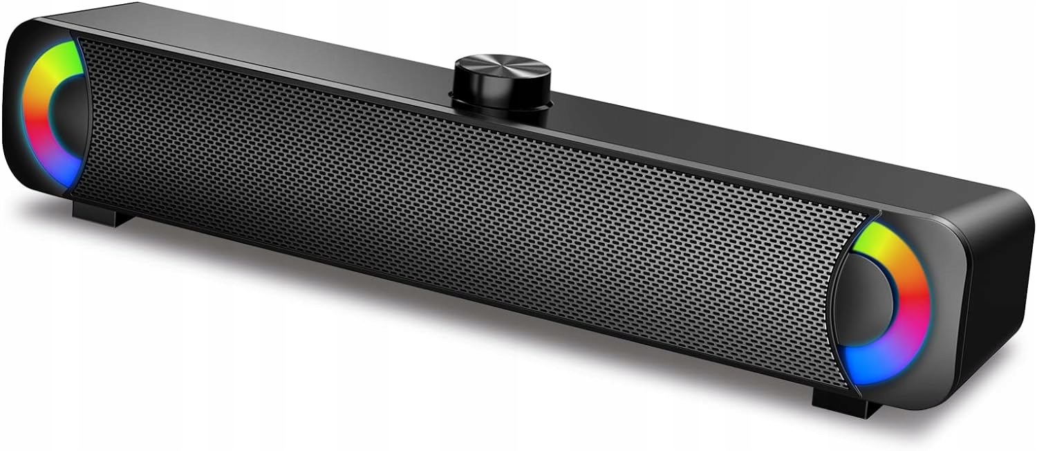 GŁOŚNIK KOMPUTEROWY USB AUX SOUNDBAR RGB HPYLIF -H