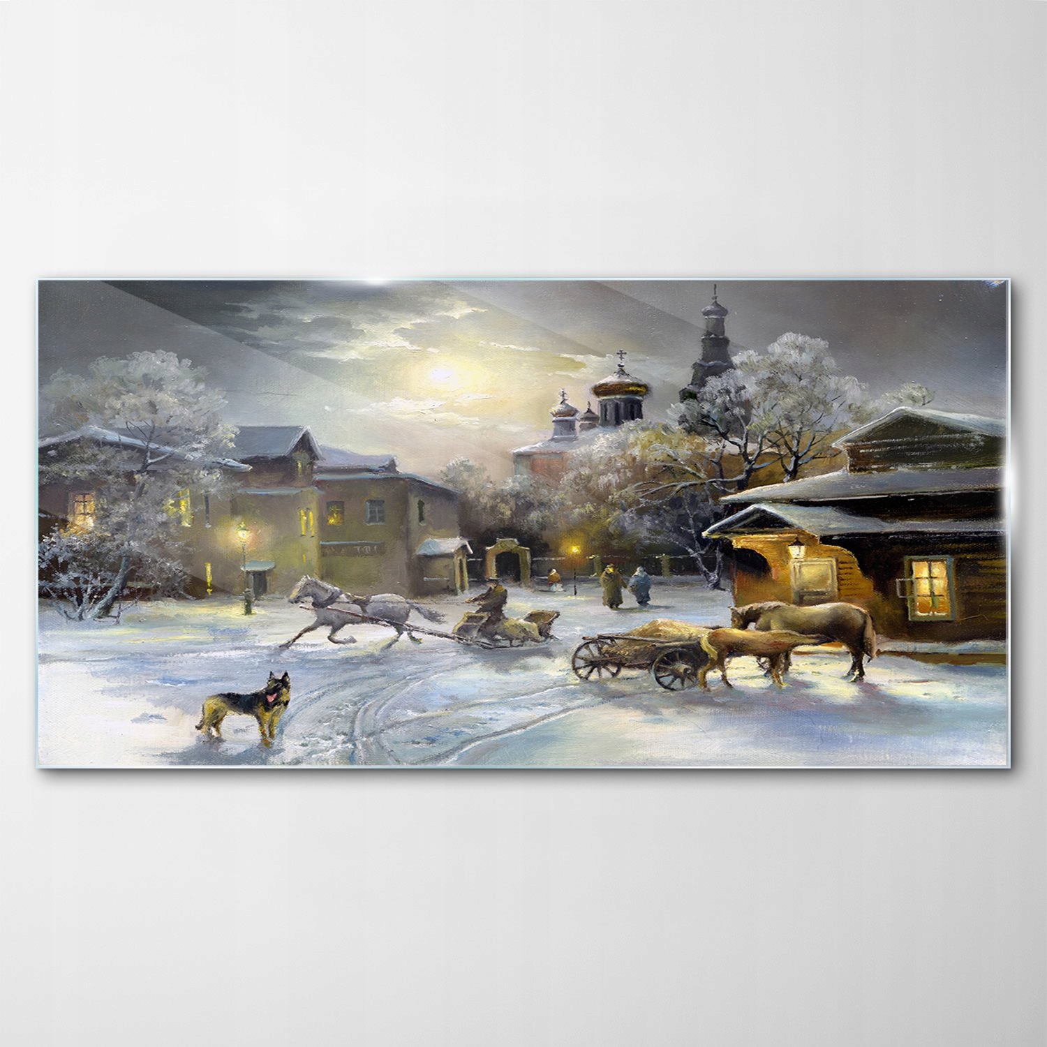

Obraz na Szkle Dekor Miasto Noc Krajobraz 140x70