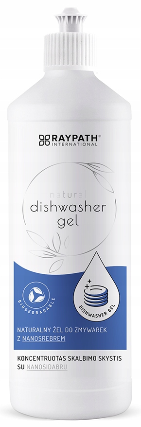 Levně Přírodní gel do myčky nádobí Raypath Natural Dishwasher Gel 500 ml