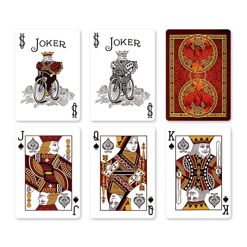 Bicycle FYREBIRD - karty do gry Typ Podstawa