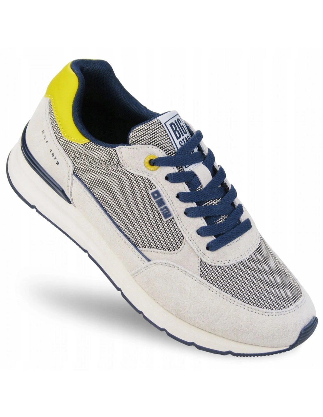 Pánské sportovní polobotky z paměťové pěny Big Star LL174120 béžové 44