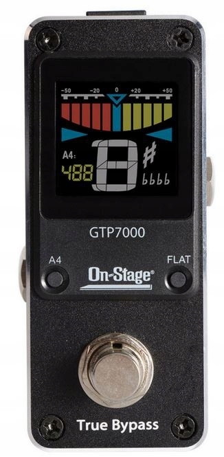 Podlahový tuner On Stage GTP7000 – chromatická nožní ladička