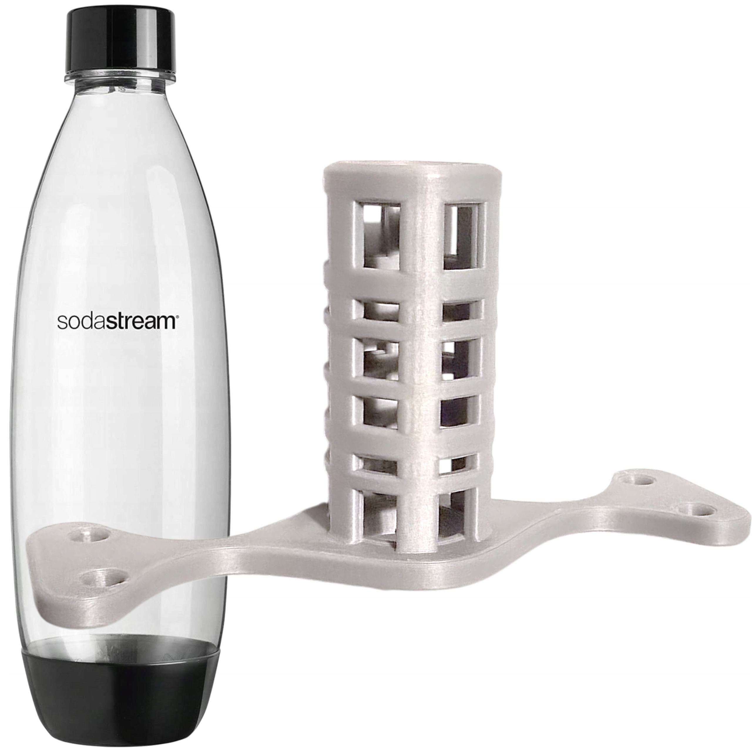 Wkładka do zmywarki na butelki Sodastream Perfekcyjne mycie Mocna Srebrna