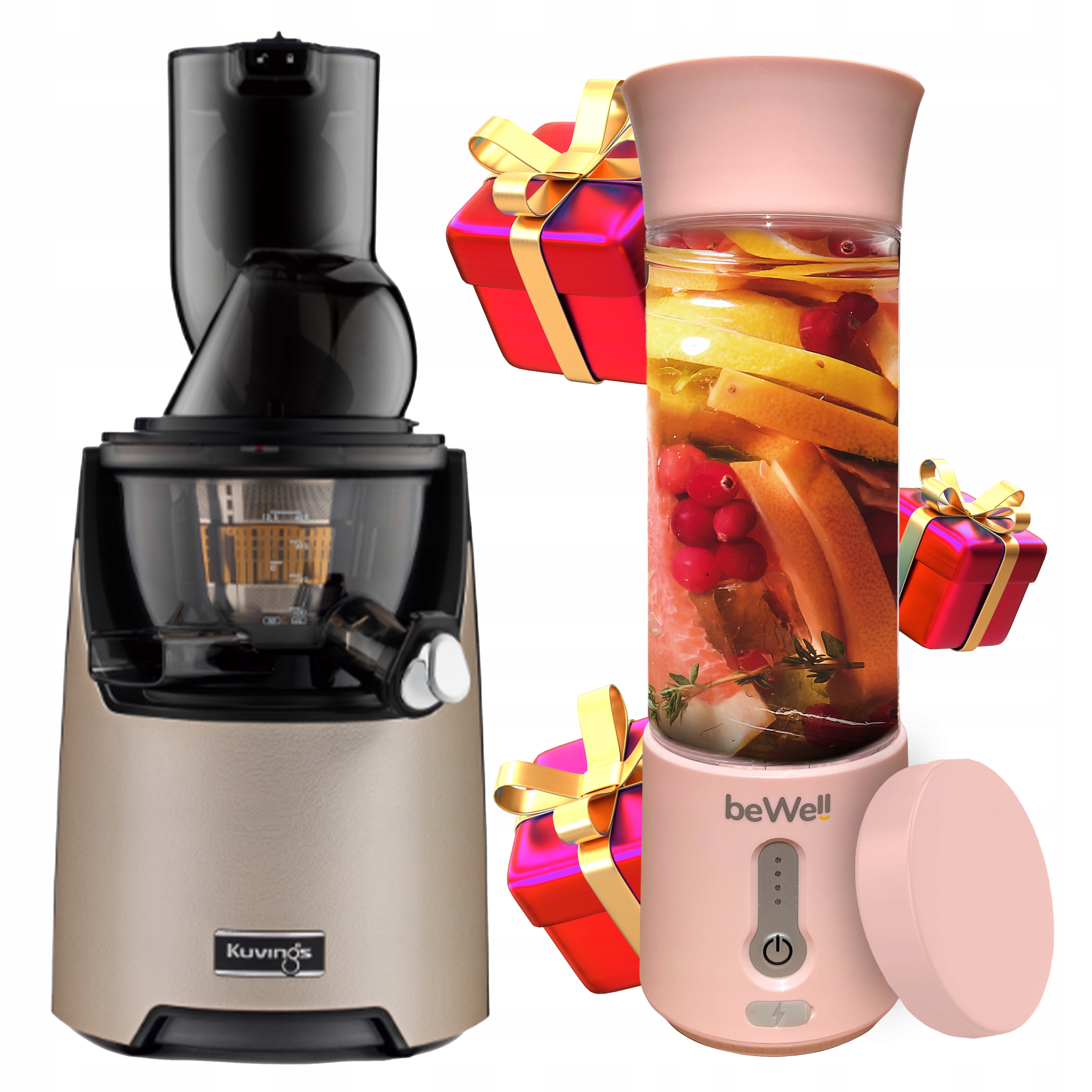 Pomalý Odšťavňovač Citrusových Plodů Kuvings EVO820 Mixér