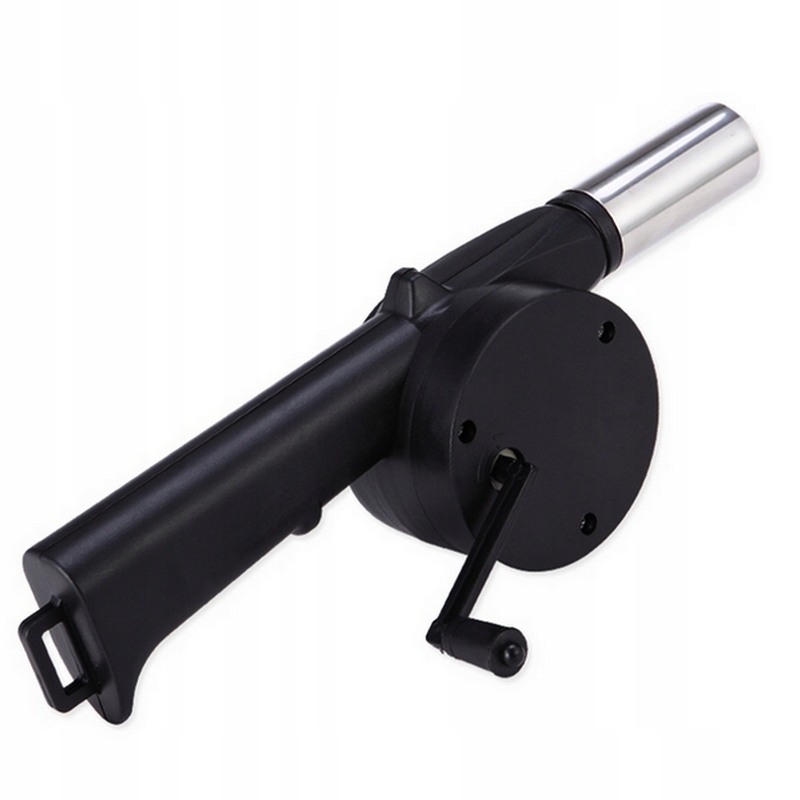 DMUCHAWA RĘCZNY WIATRAK WENTYLATOR DO ROZPALANIA OGNISKA KOMINKA GRILLA BBQ Producent inna