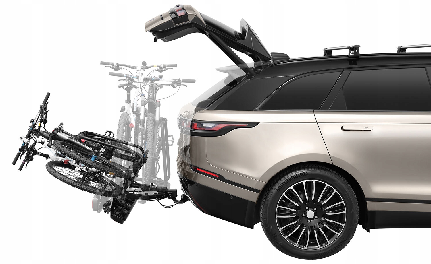 BAGAŻNIK ROWEROWY PLATFORMA NA HAK AGURI ACTIVE BIKE 4 ROWERY UCHYŁ 13-PIN Model Active Bike 4