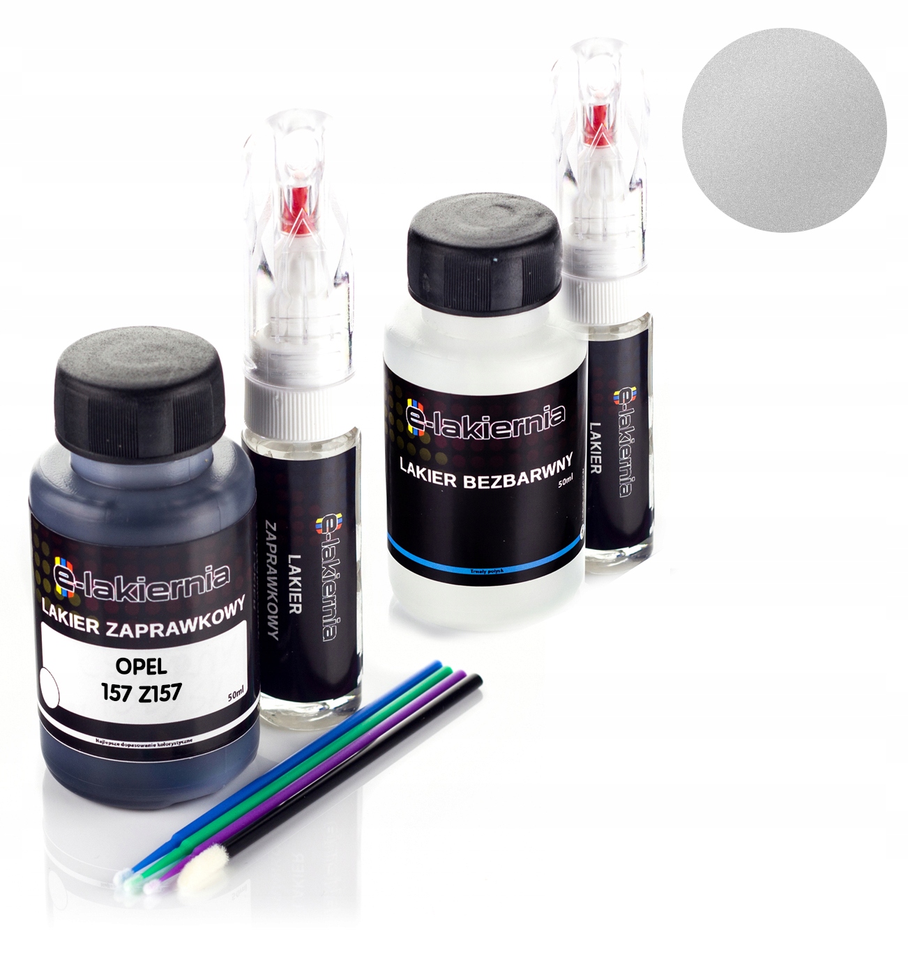 LAKIER ZAPRAWKA BEZBARWNY SAMOCHODOWY BUTELECZKI OPEL 157 Z157