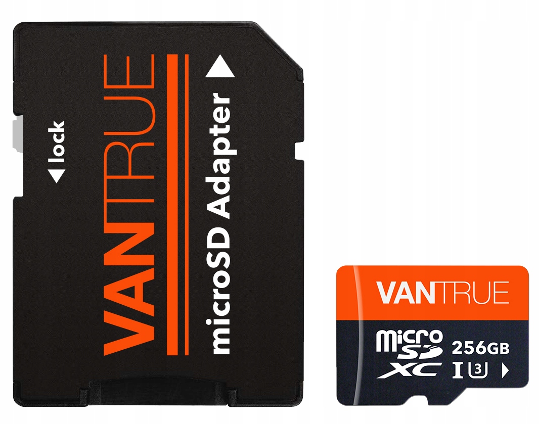 VANTRUE E2 REJESTRATOR 2CH 1440P 2.5'' + 256GB ACC Waga produktu z opakowaniem jednostkowym 0.8 kg