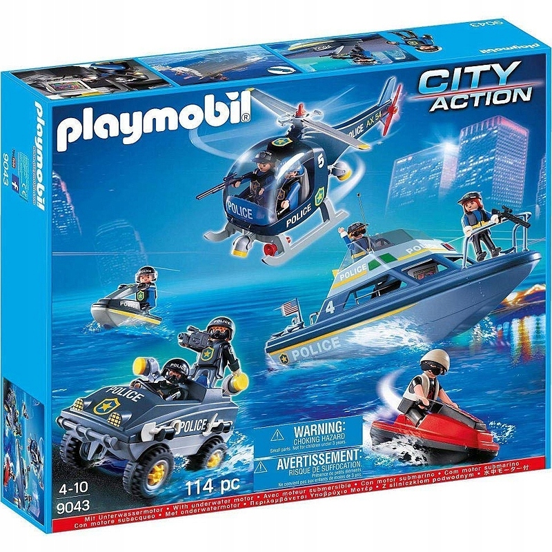 

Playmobil City Action 9043 Wielka akcja policji