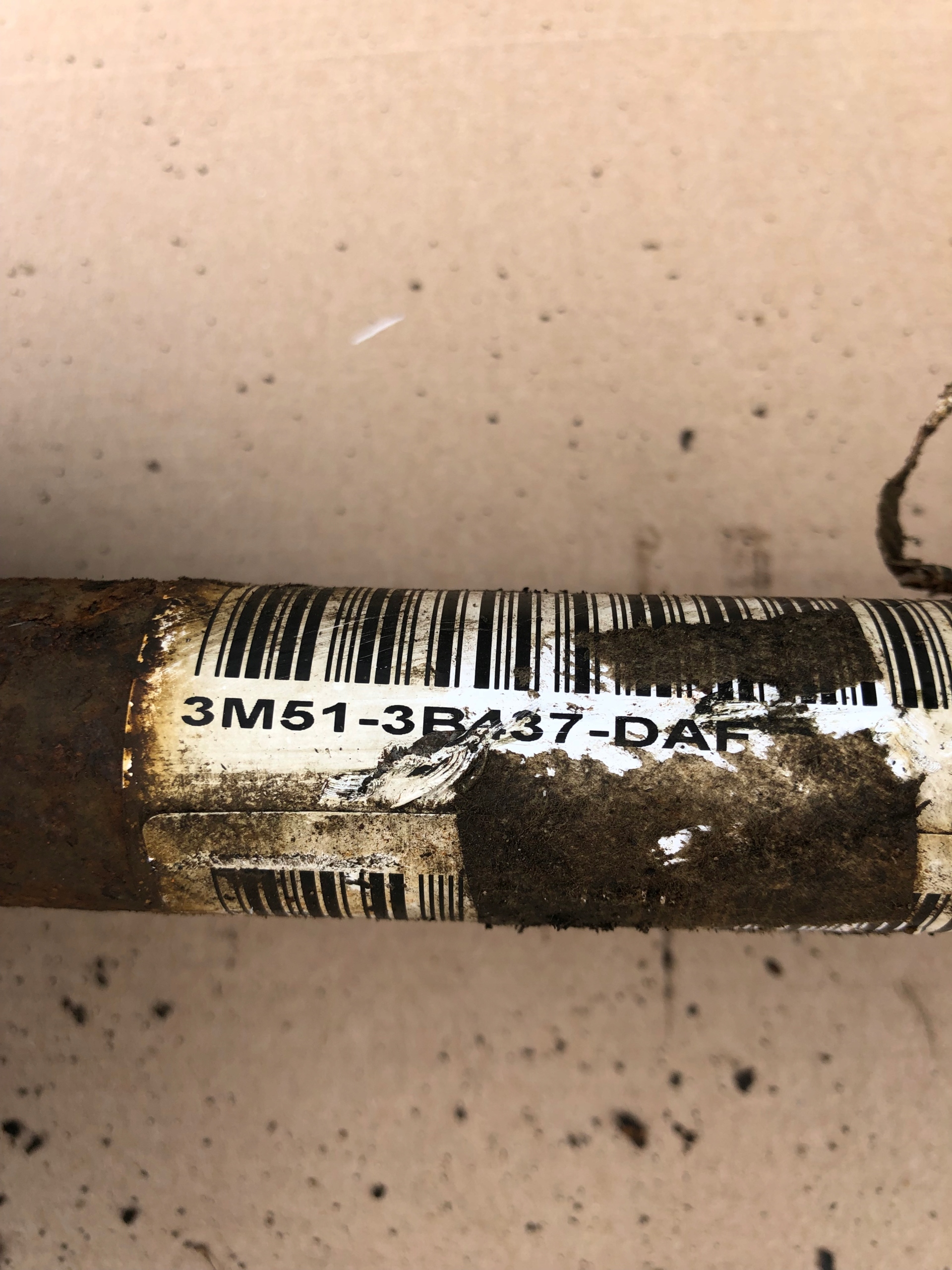 semi-axis left FORD FOCUS MK2 3M51-3B437-DAF