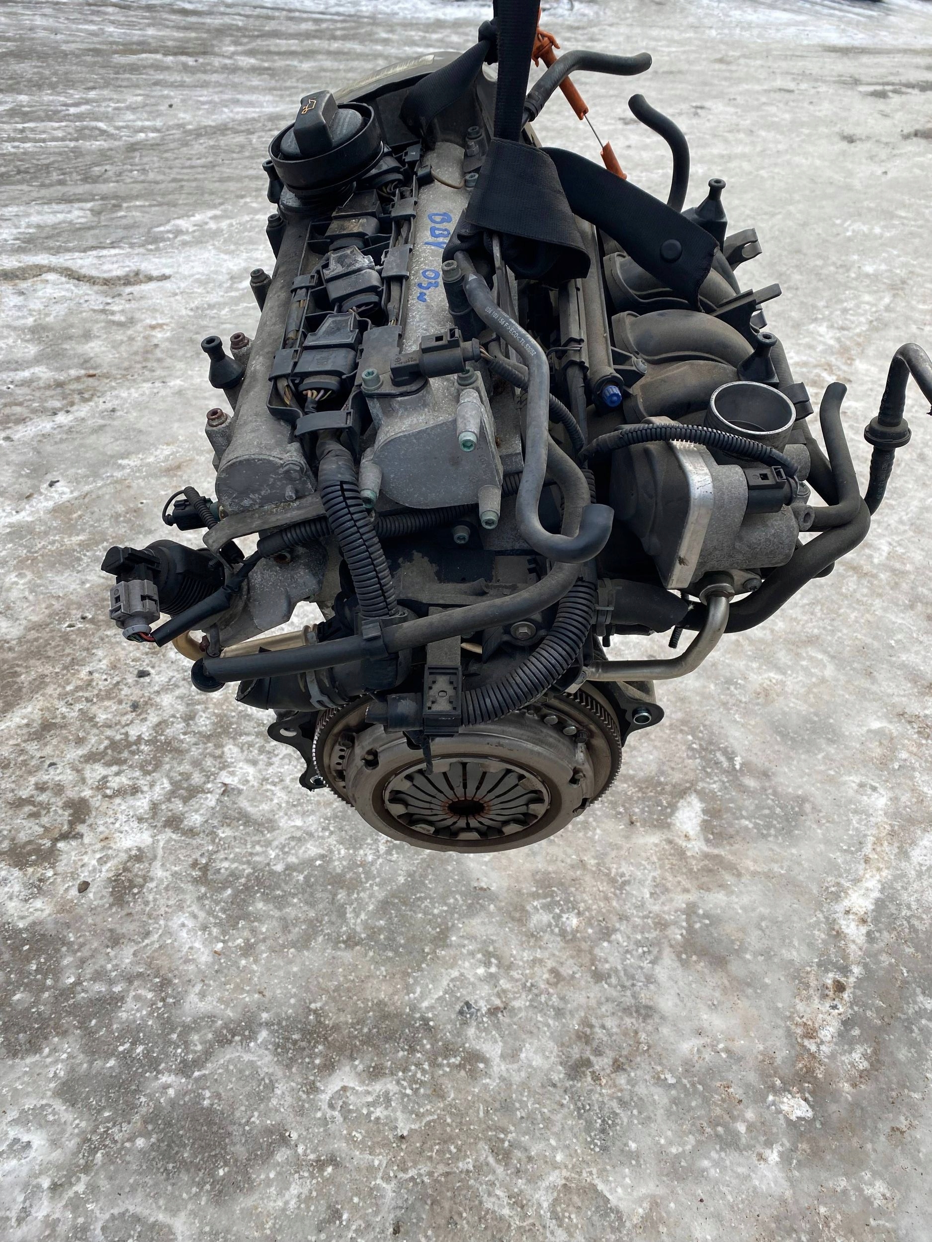 VW POLO 9N FABIA and 1.4 16V complete engine BBY