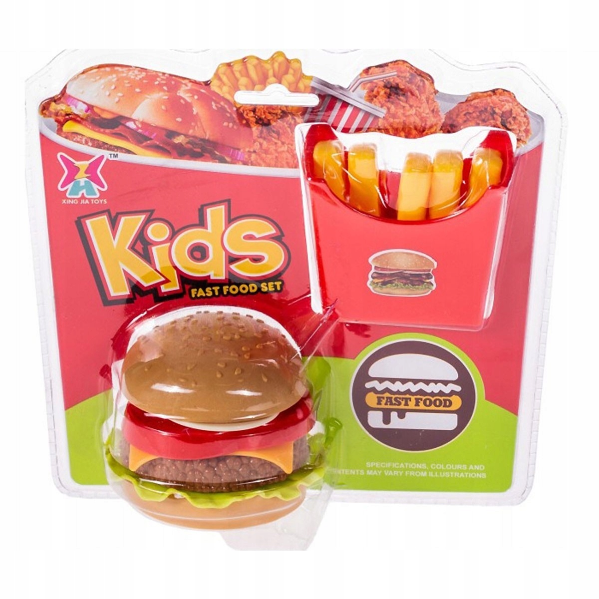 

602169 Zestaw Kuchenny Jedzenie Fast Food Na Blist