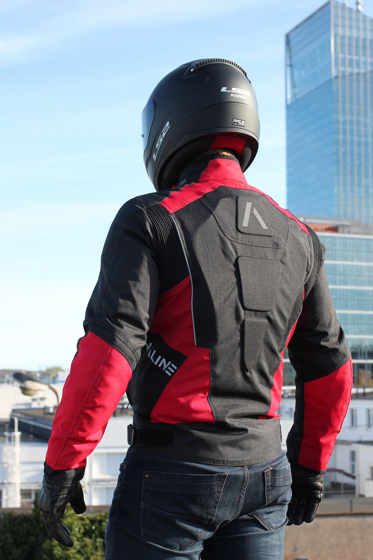 KURTKA MOTOCYKLOWA ADRENALINE HERCULES red Model HERCULES