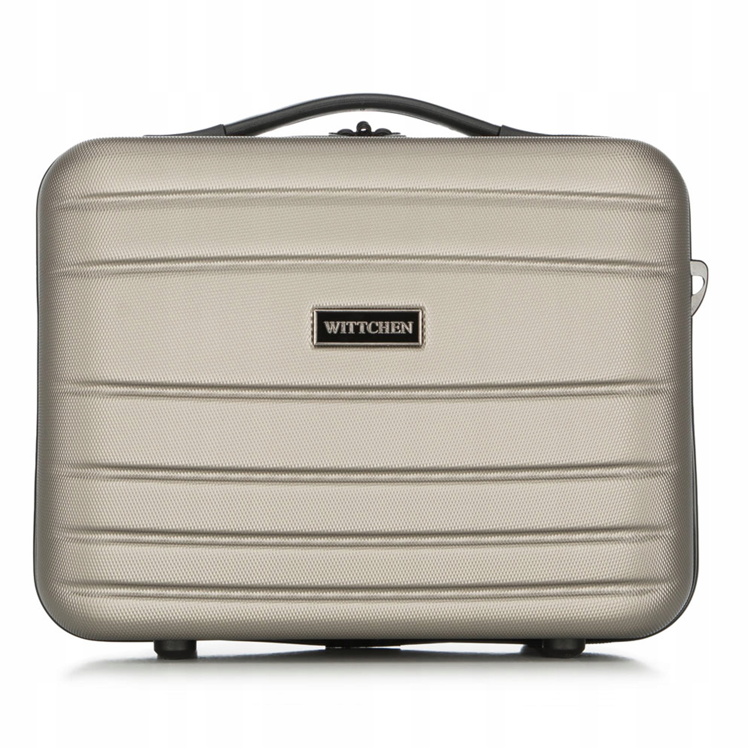 Kosmetyczka Wittchen Globe 56-3A-654-86 szampańska