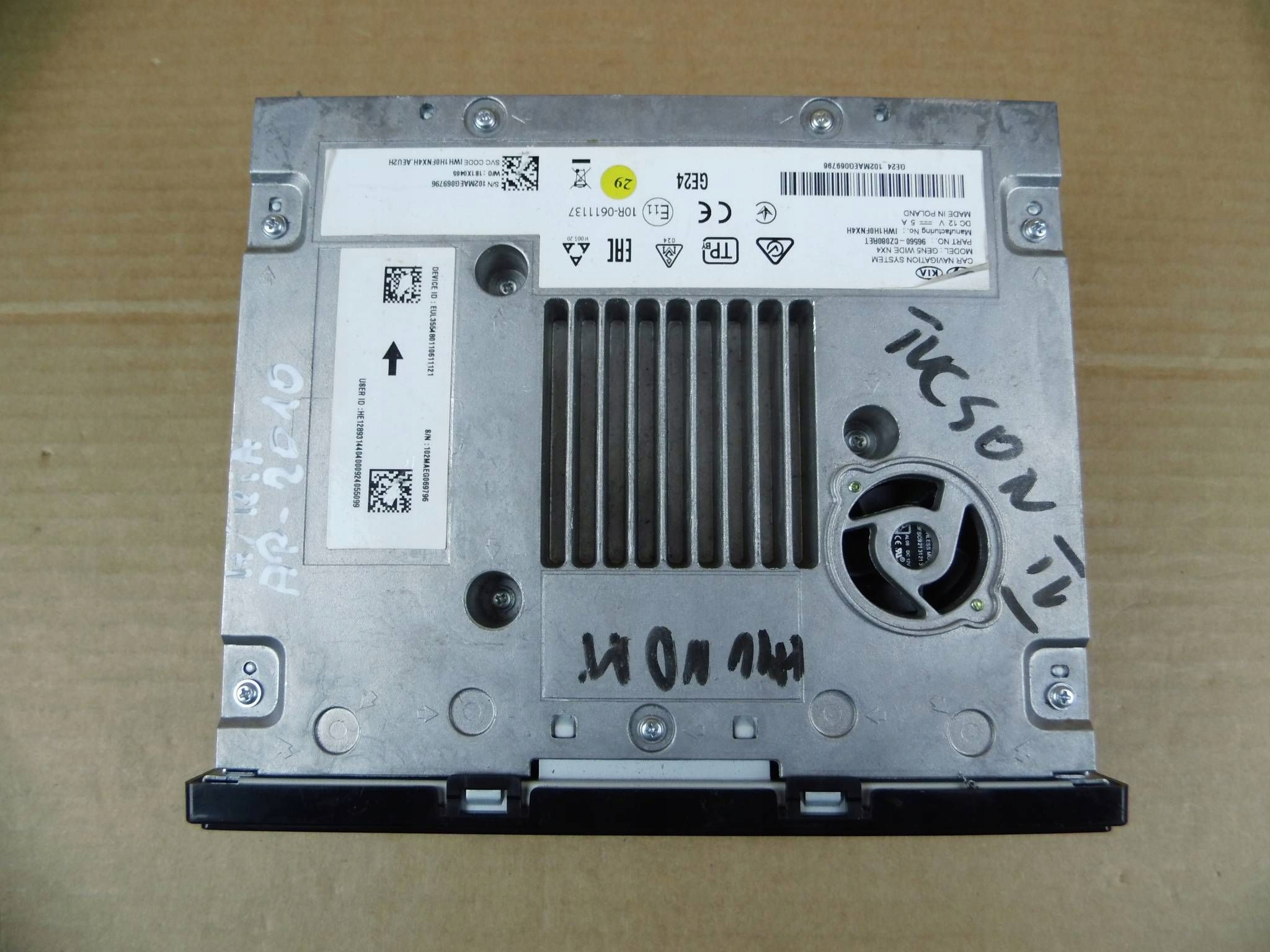 Hyundai Tucson IV NX4 Navigation 96560CZ080RET