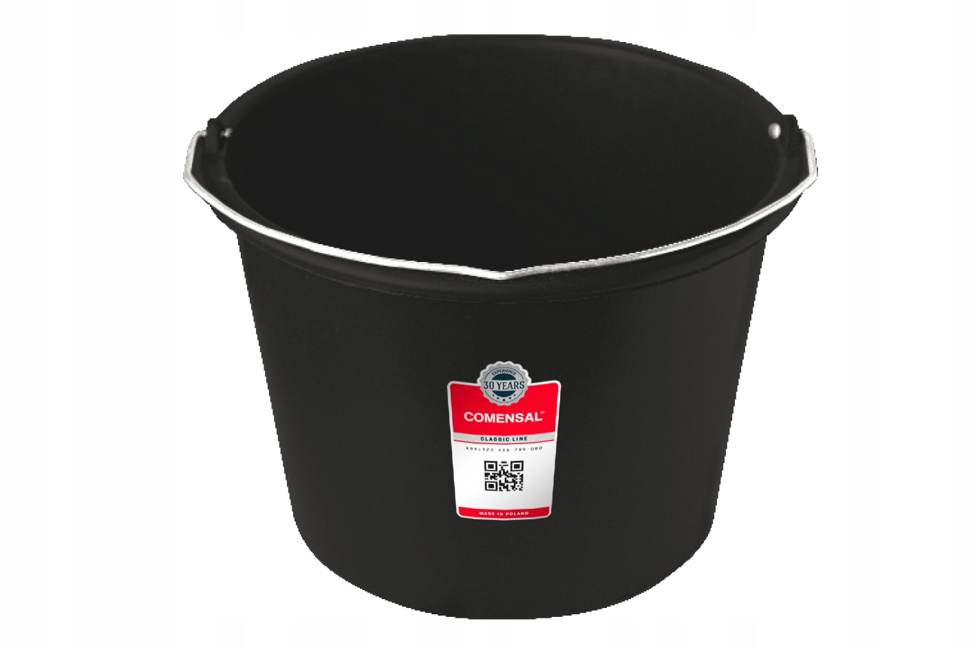 

Comensal Wiadro budowlane, gospodarcze, czarne 20l