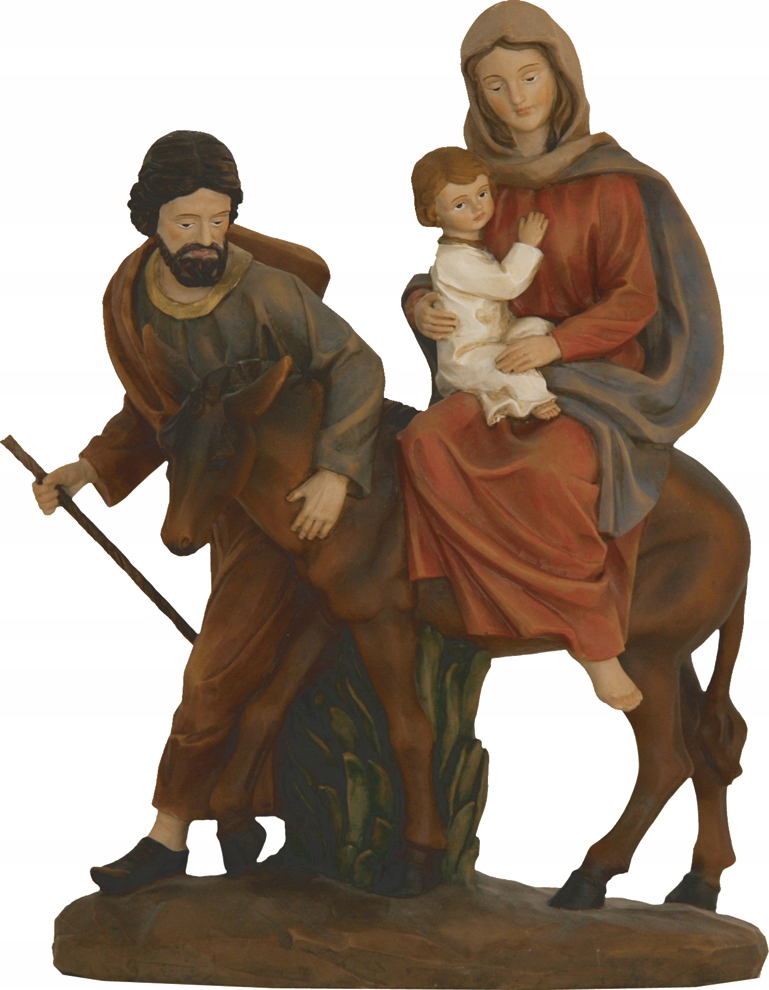 Krásná figurka „Útěk do Egypta“ – výška 19,6 cm