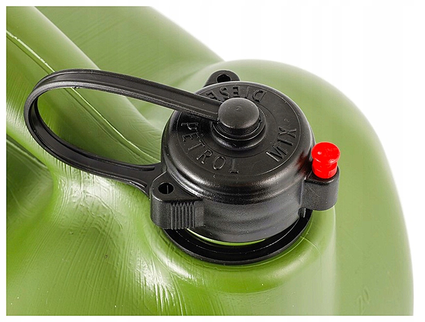 P3H44 KANISTER PLASTIKOWY NA PALIWO 20L OWALNY ATEST 87592 Marka DBautomotive