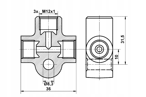 ATE KLOCKI HAMULCOWE LACZNIK ROZGALEZIACZ ATE 03.3513-0300.1 ATE Marka ATE