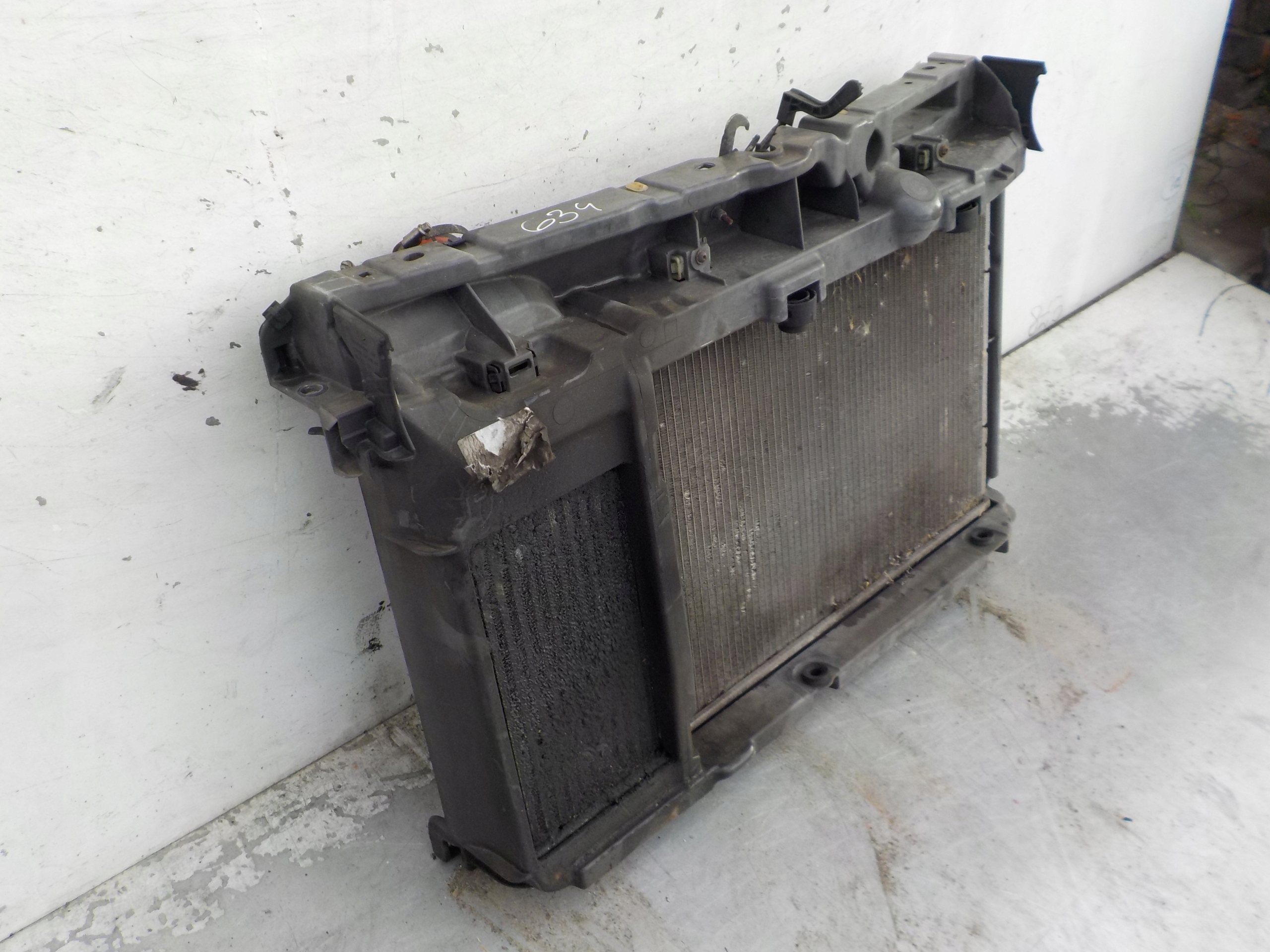 634 CITROEN C3 II 1.6 HDI support panel for radiators sider radiator