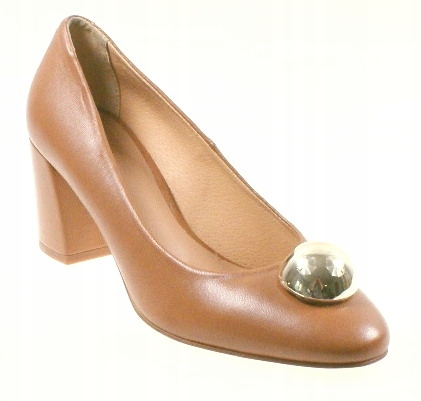 Simen 3751A Polobotky Hnědé Vel. 36