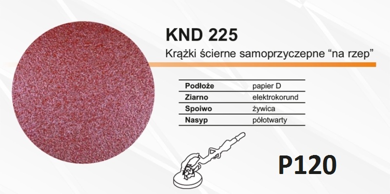 

Papier Ścierny Na Rzep 225mm Do Żyrafy p 120