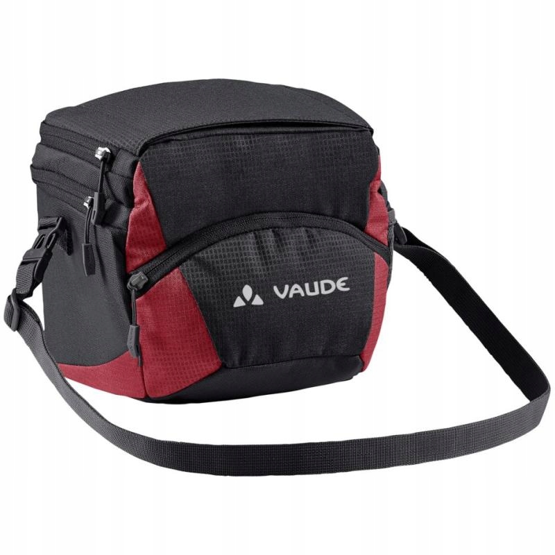 Vaude Brašna OnTour Box M na řídítka KlickFix ready černá-karmínová