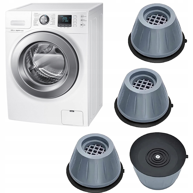 Antivibrační Podložky Pod Pračku A Myčku Nádobí 4 Ks