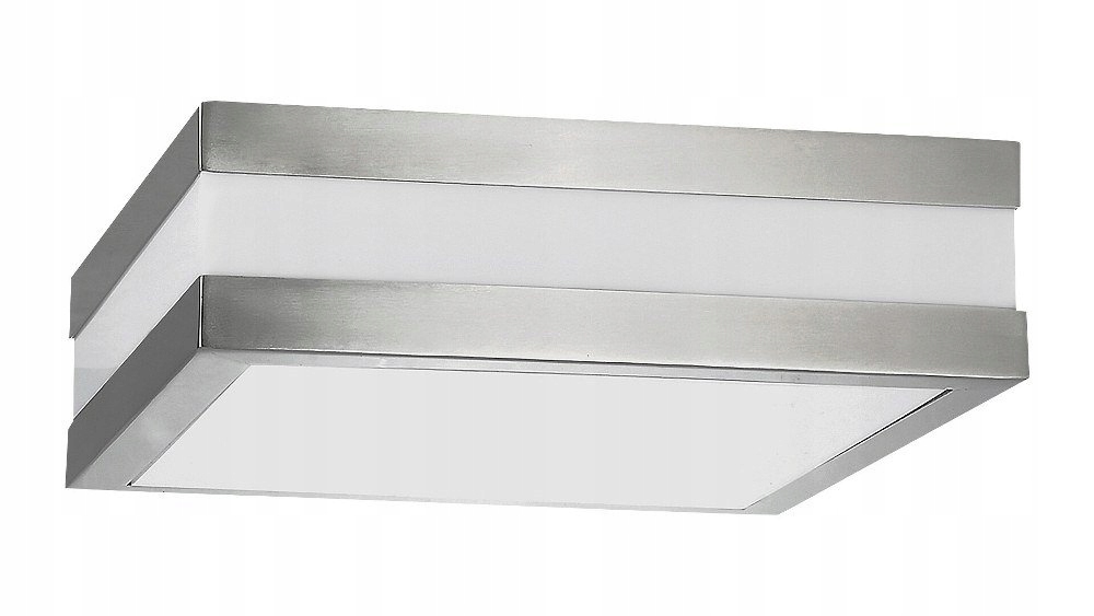 Moderná štvorcová vonkajšia stropná lampa