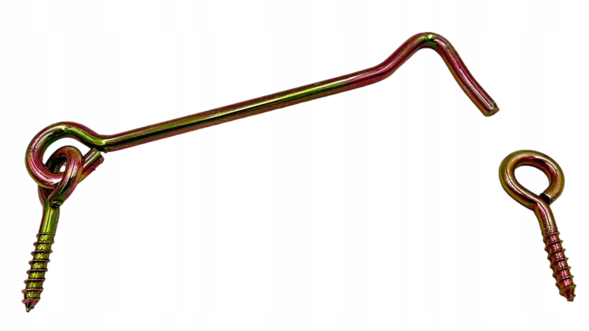 

Hak Haczyk Drzwiowy Wkręcany Zamknięcie 250x8mm