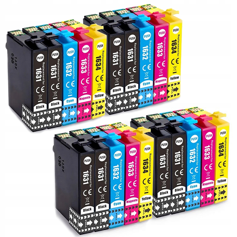 

20x Tusz Do Drukarki Epson WF-2540WF WF-2630WF
