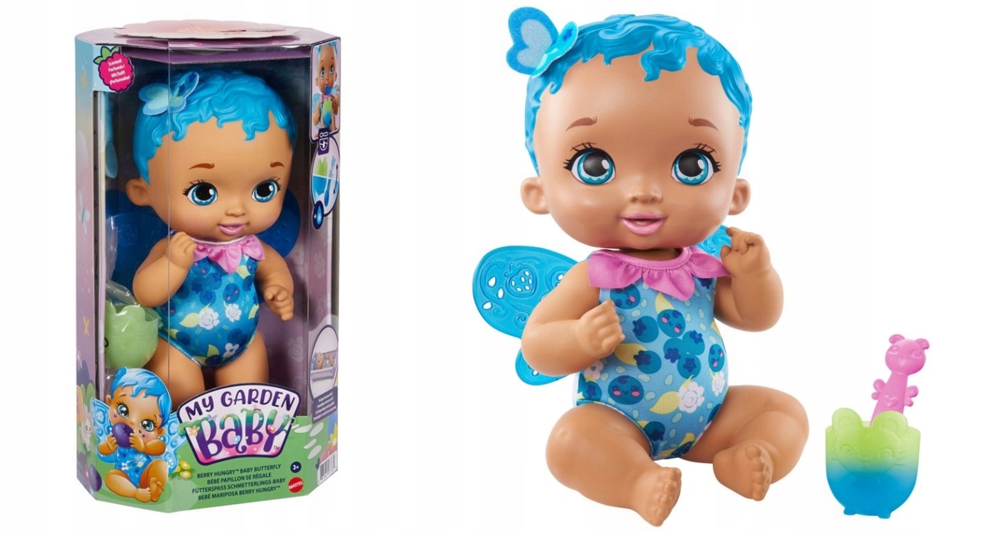 MY GARDEN BABY LALKA BOBASEK MOTYLEK JAGÓDKA GYP01