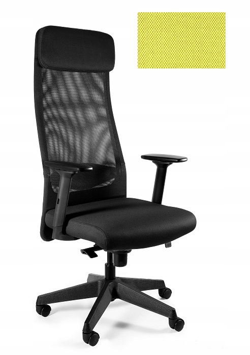 Unique Kancelářská židle Ares Mesh BL410 Mustard