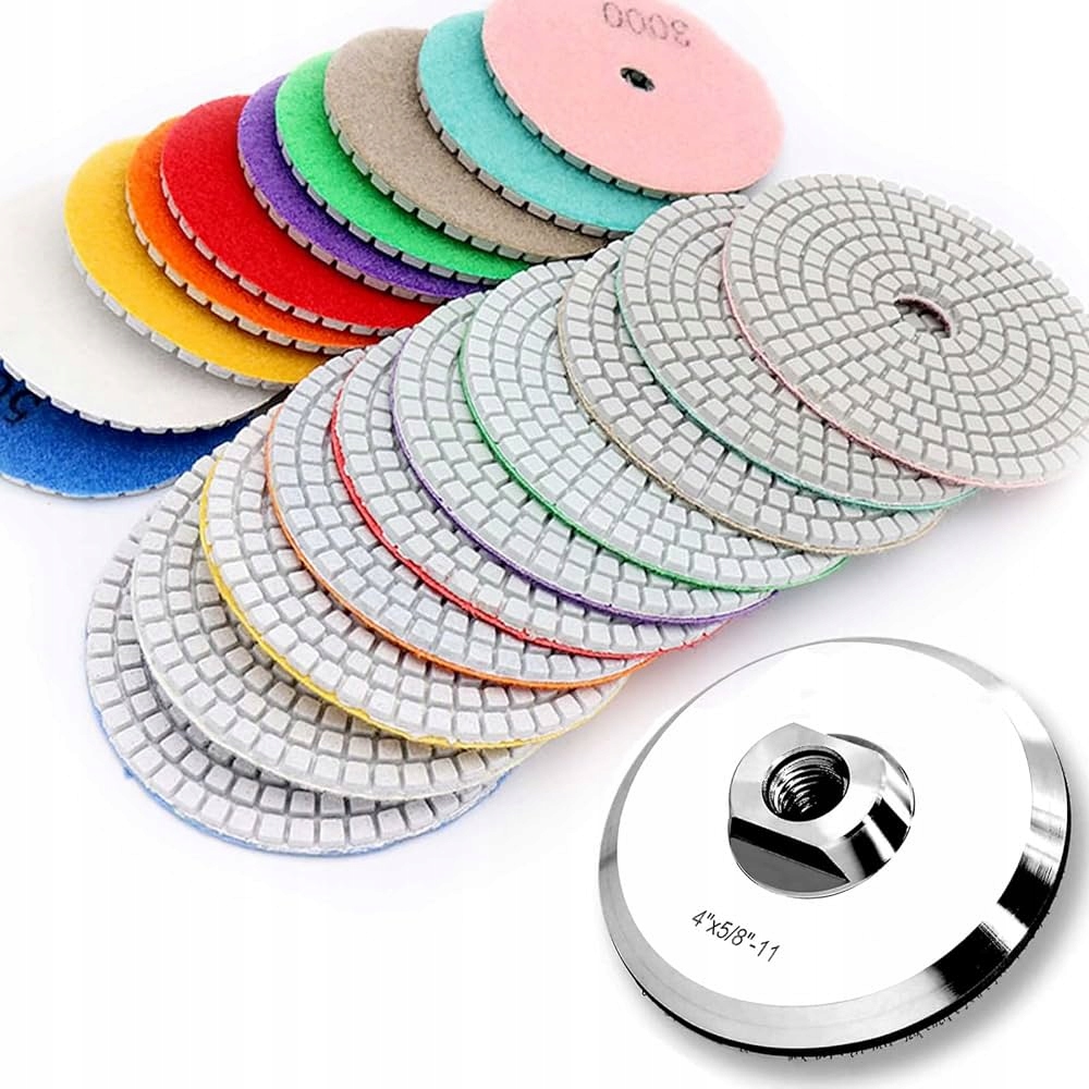 Sada Diamantových Kotoučů Pro Broušení Slinuté Dlažby A Sintrování Dlaždic Hliníková