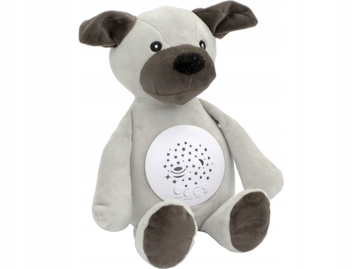 PIESEK MIŚ SZUMIŚ USYPIACZ PRZYTULANKA PROJEKTOR GWIAZD 2w1 10 KOŁYSANEK Kod producenta MASKOTKA PIES INTERAKTYWNY LED PREZENT DLA
