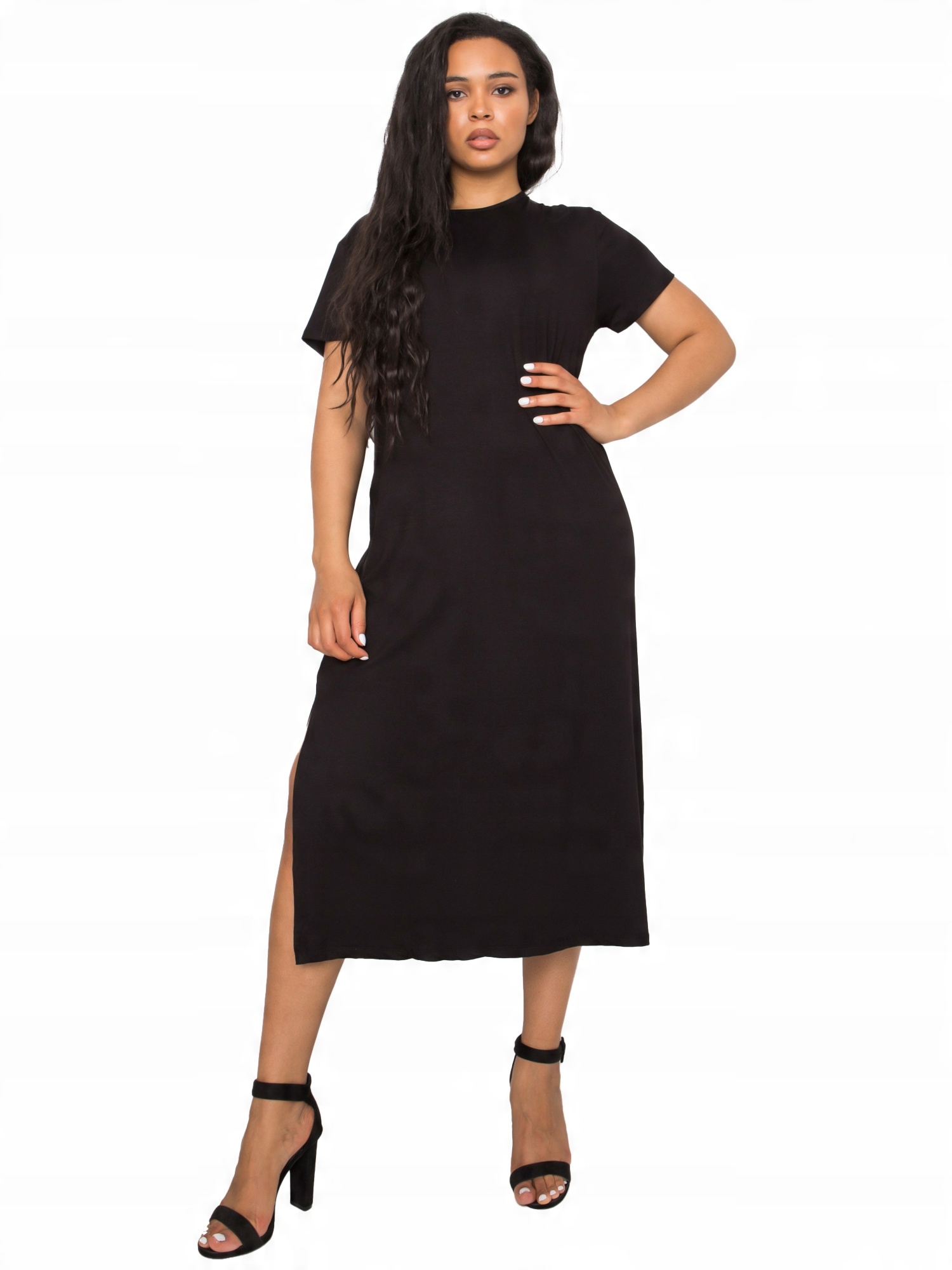 

Sukienka damska dopasowana Plus Size 4XL