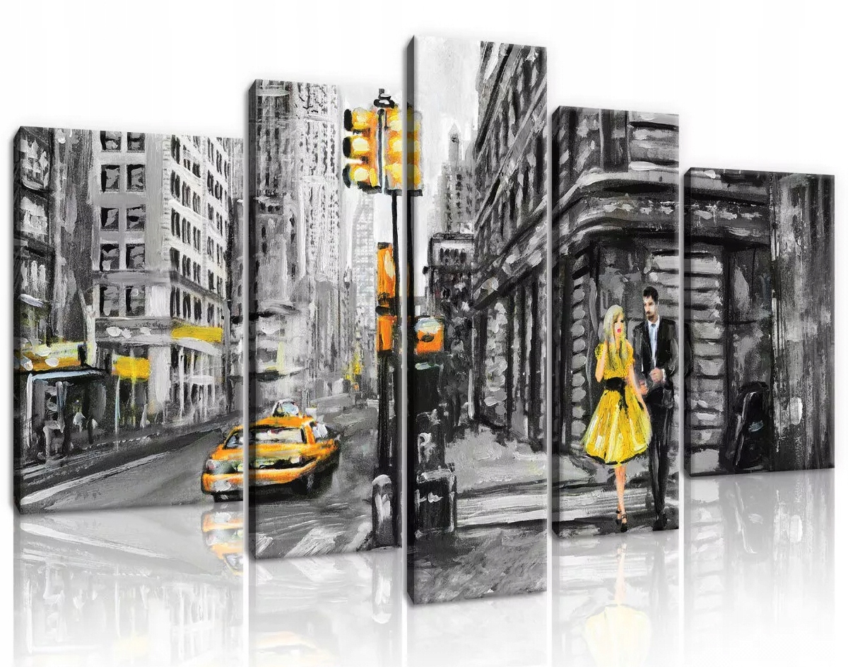 Obraz Na Plátně Canvas 170x100 New York Pohled