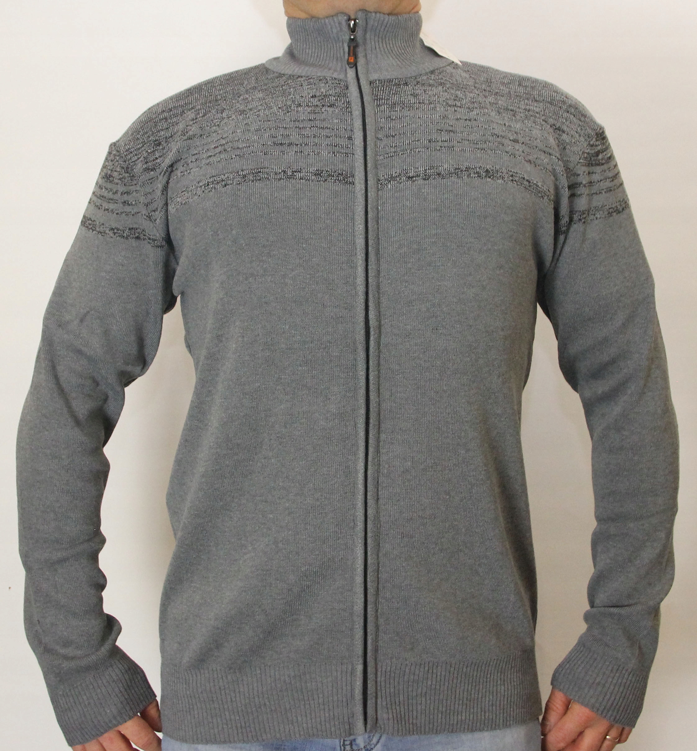 

Sweter Męski Rozpinany Półgolf XXL