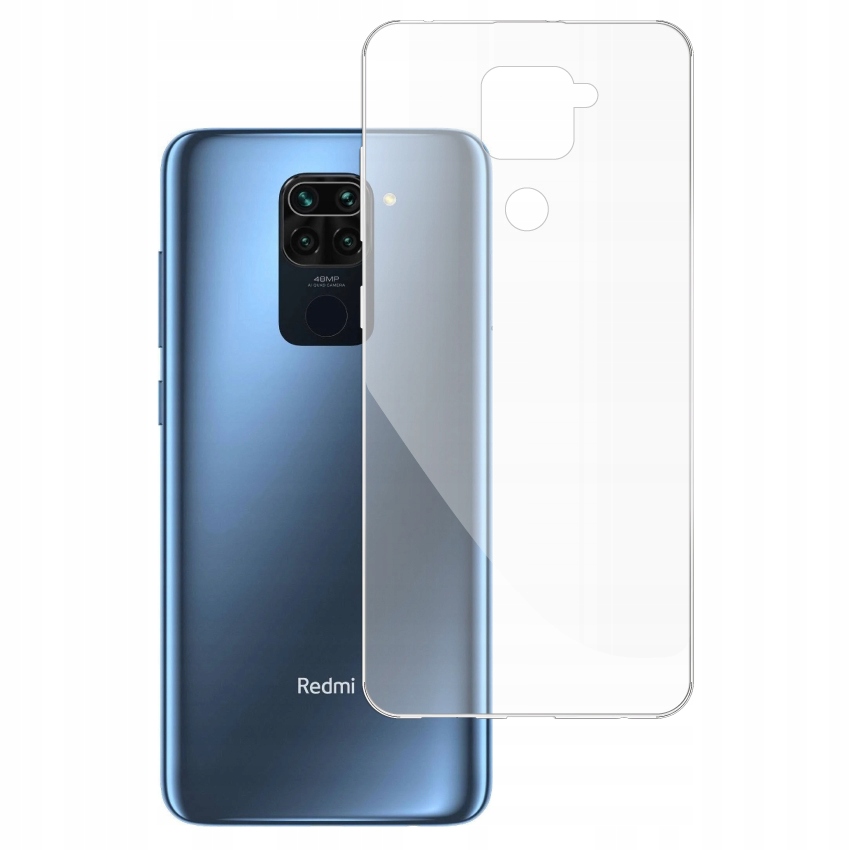 

Etui do Xiaomi Redmi Note 9 gumowe Slim Clear View