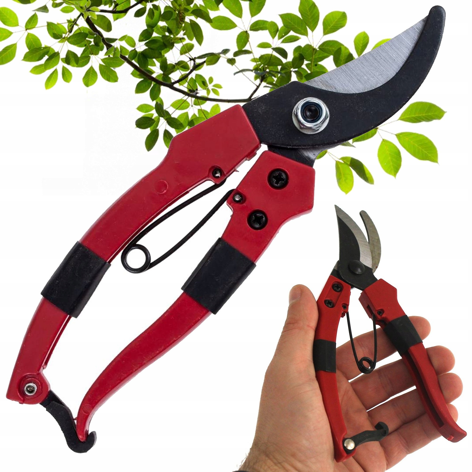 SEKATOR OGRODOWY NOŻYCE DO KRZEWÓW GAŁĘZI MOCNY