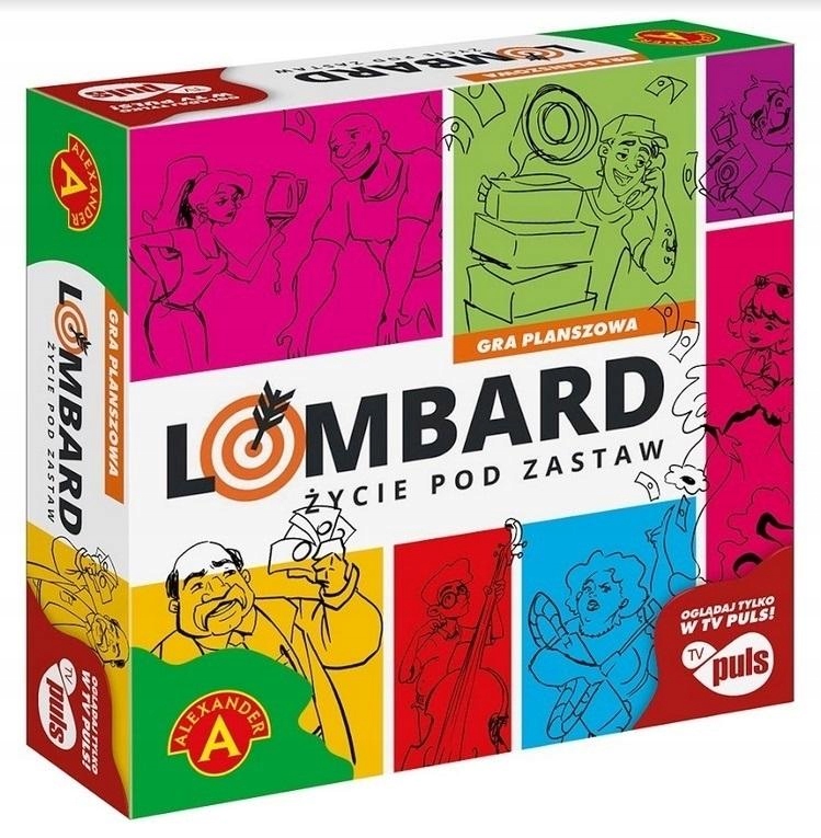 Lombard Życie pod zastaw Gry Planszowe Rodzinne Gra Familijna Planszówka