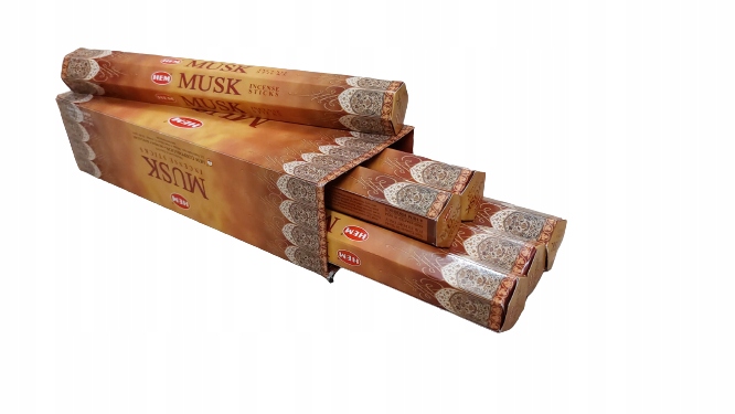 

Kadzidełka Zapachowe Musk Piżmo Hem 120 szt.