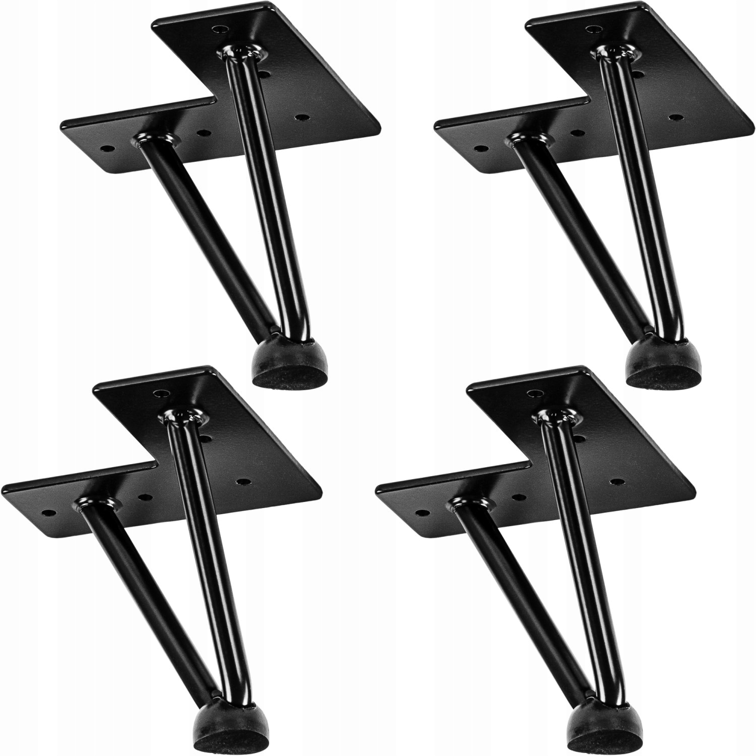 

4x Metalowe Nogi Stołu Hairpin Legs 10 CM 2 Pręty