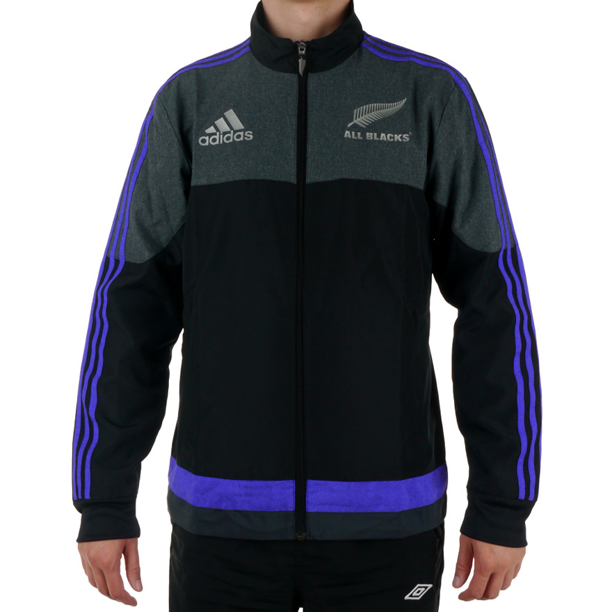 Sportovní bunda Adidas All Blacks, lehká větrovka