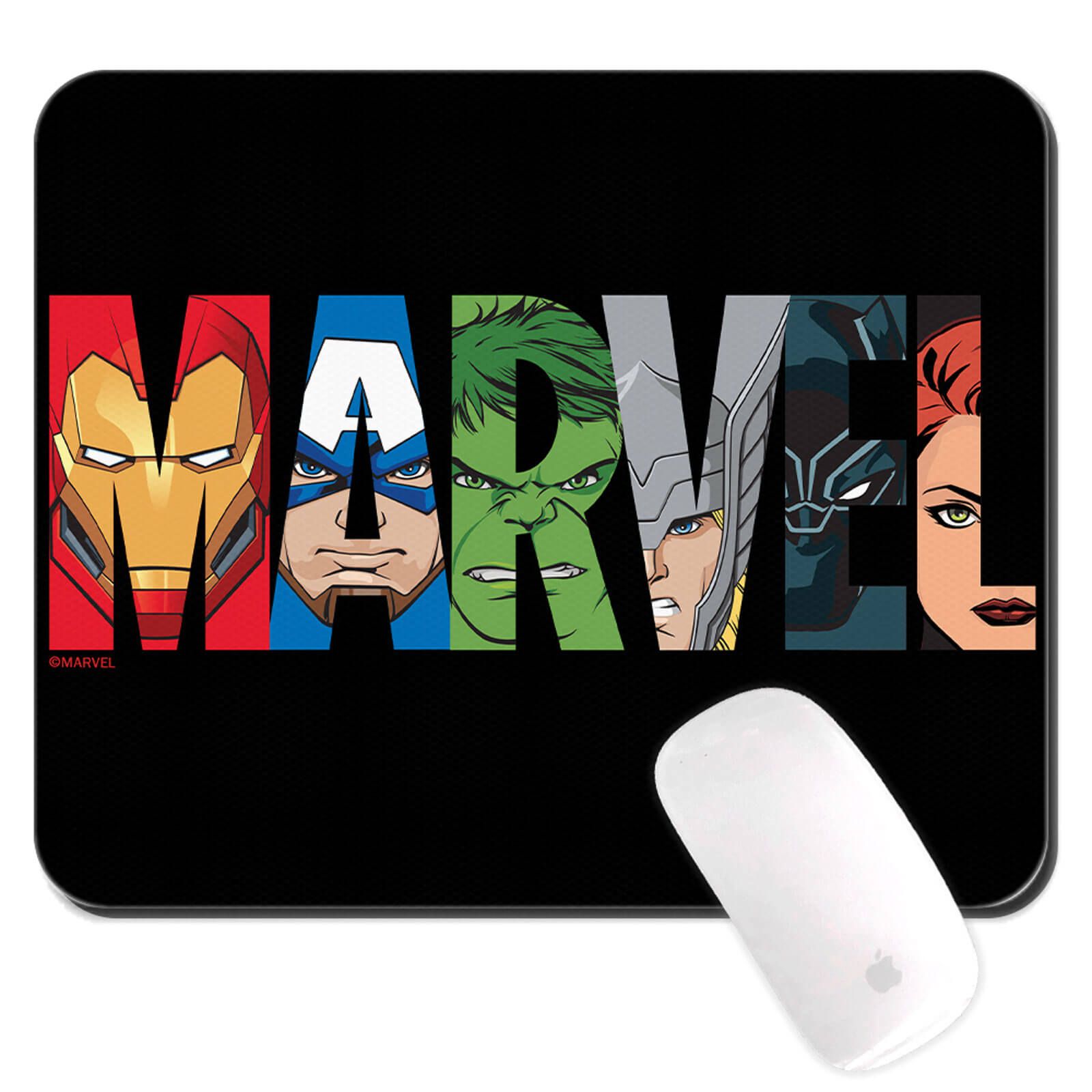 

Podkładka pod myszkę Marvel Heroes Logo 18x22 cm