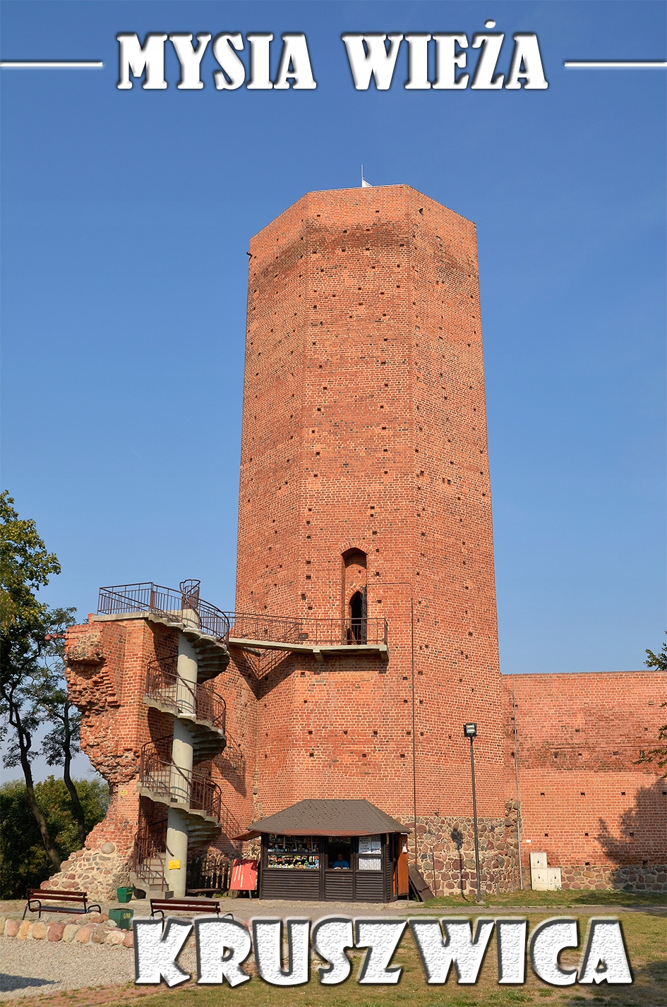 KRUSZWICA-MYSIA WIEŻA - MAGNESY NA LODÓWKĘ