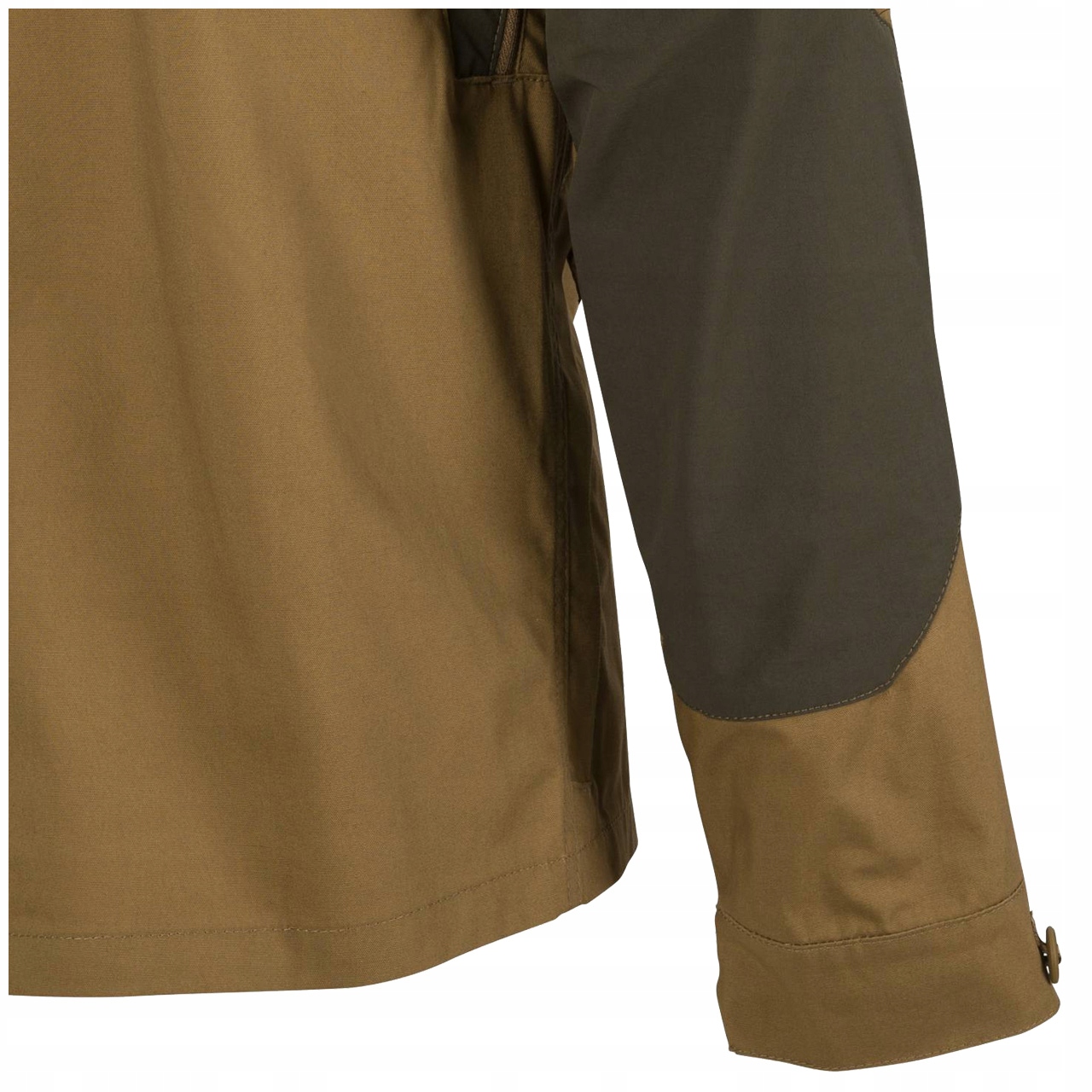 KOSZULA MĘSKA WOODSMAN HELIKON BUSHCRAFT WZMOCNIENIA Earth Brown/Czarna Wzór dominujący bez wzoru