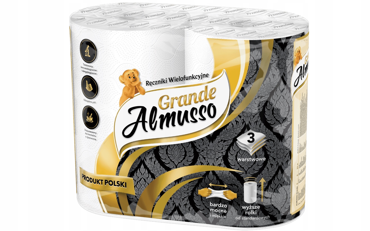 Levně 4x Almusso Papírový ručník Grande 2 kusy