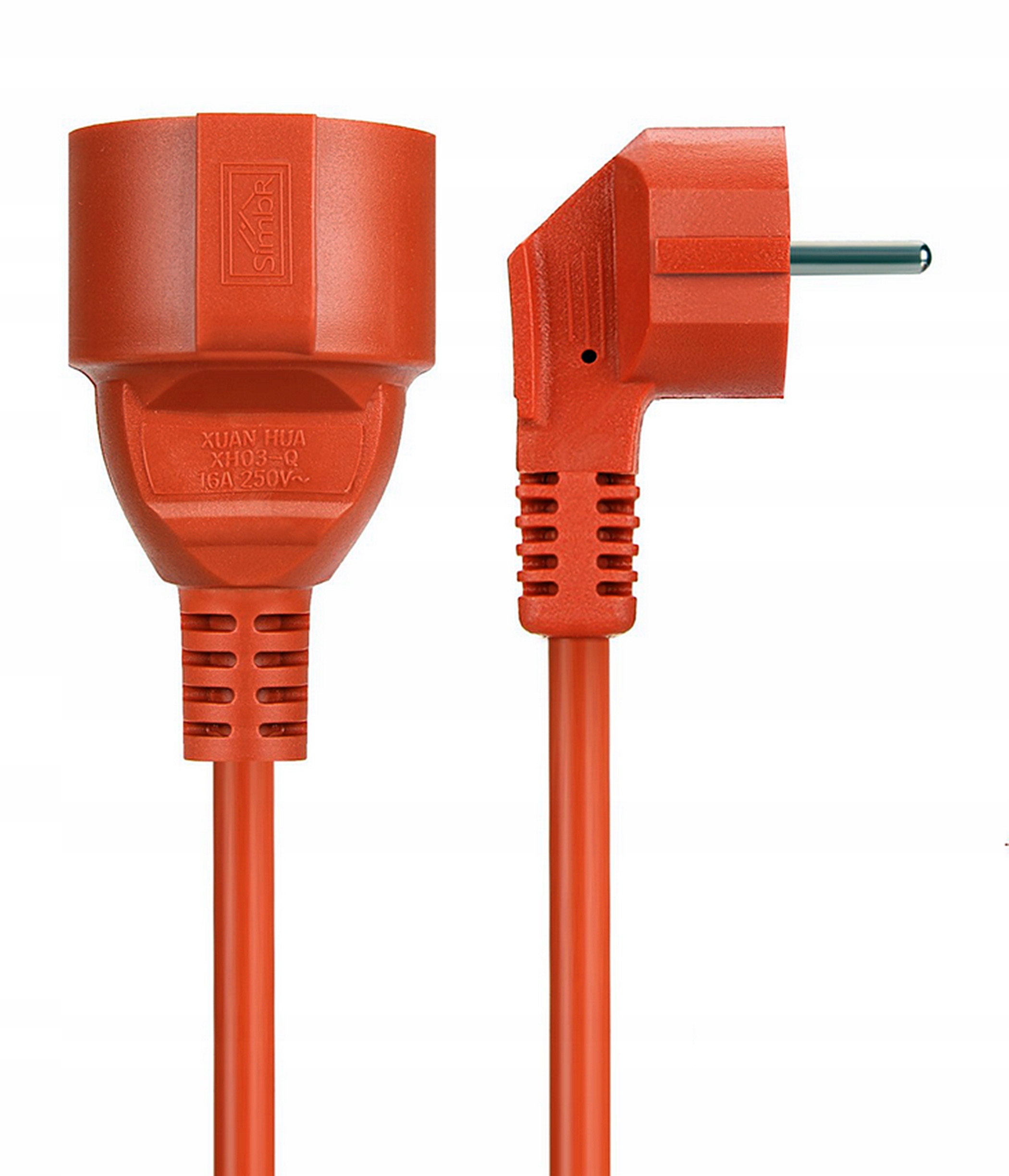 PRZEDŁUŻACZ OGRODOWY BUDOWLANY DO KOSIARKI LAMPEK GRUBY KABEL DO OGRODU 20M Długość kabla 20 m